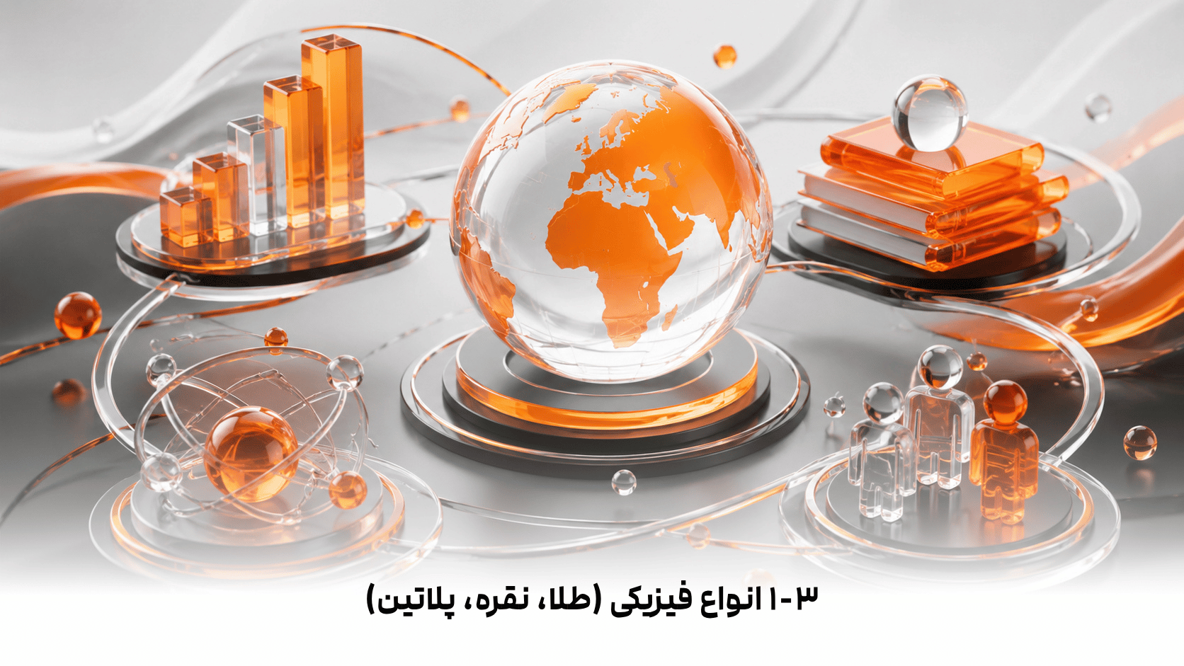 ۱-۳  انواع فیزیکی (طلا، نقره، پلاتین)